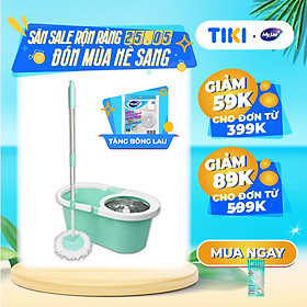 Mua Bộ Lau Nhà MyJae Sợi Microfiber Xoay 360 Độ Thông Minh  Lau Sạch Nhanh Khô 134cm