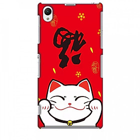 Ốp lưng dành cho điện thoại SONY Z1 Mèo Thần Tài Mẫu 5