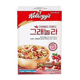 Kellogg's Cranberry Almond Granola 410g x 2