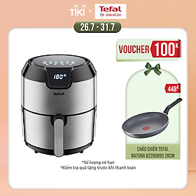 Nồi chiên không dầu Tefal 4.2 Lít - Vỏ thép - EY401D15 - Hàng chính hãng