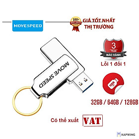 Mua USB 3.0 Move Speed 32gb / 64gb / 128gb Truyền Tốc Độ Cao Chống Thấm Nước - Hàng chính hãng