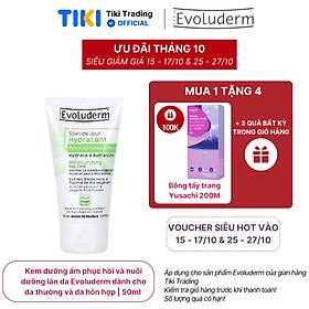 Kem dưỡng ẩm phục hồi và nuôi dưỡng làn da Evoluderm 50ml