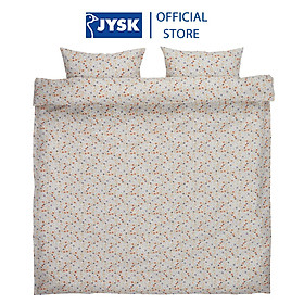 Mua Bộ vỏ chăn gối đôi cotton | JYSK Alicia | nhiều màu | R200xD220cm/R50xD70cm