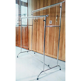 Mua Giàn phơi quần áo đôi inox cao cấp 1m25