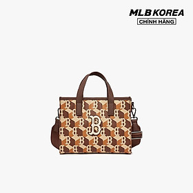 MLB - Túi tote chữ nhật Cube Monogram Medium 3AORM042N