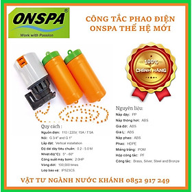 Mua Công tắc điện phao nước cao cấp Onpas 2015