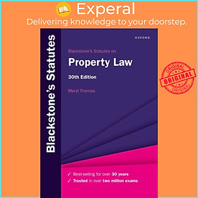 Sách - Blackstone's Statutes on Property Law by Meryl Thomas (UK edition, paperback)