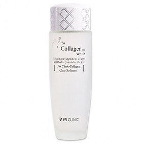 Nước hoa hồng dưỡng trắng da Collagen Nước hoa hồng dưỡng trắng da Collagen 3W CLINIC COLLAGEN WHITE CLEAR SOFTENER