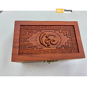 Mua Hộp thuốc lào chữ Lộc gỗ Hương cao cấp