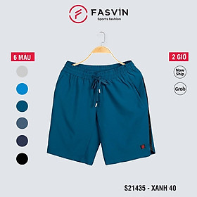  Quần đùi thể thao nam Fasvin S21435.HN chất liệu cao cấp mềm mịn màu sắc tươi tắn