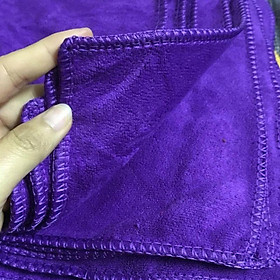 Mua Khăn gội đầu cao cấp không xù lông  thấm hút tốt  không phai màu