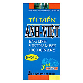 [Tải ebook] Từ Điển Anh – Việt 20.000 Từ PDF
