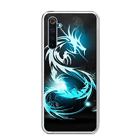 Ốp Lưng Dẻo Cho Điện Thoại Realme 6 Pro - 01287 0245 DRAGON01 - Hàng Chính Hãng
