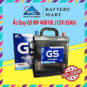 Bình Ắc Quy 12V-35Ah, Ắc Quy Ô Tô GS MF 40B19L/R/L(S)