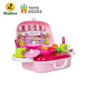 Hộp đồ dụng cụ sửa chữa cơ khí, bác sĩ, nấu ăn. trang điểm Toys House 008-916 - Đồ chơi hướng nghiệp phát triển trí tuệ và vận động