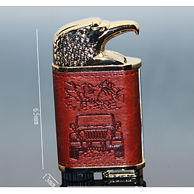 Mua BẬT LỬA  TAY CẦM BỌC DA CỰC ĐẸP (XÀI GAS  KHÈ) nhiều hình đẹp - bật lửa gas - bật lửa hộp quẹt giá rẻ -bat lua - hop quet -bật lửa sành điệu