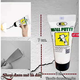 Mua Tuýp Keo Trám Sửa Chữa  Xử Lý Vết Nứt Khe Hở Trên Tường chống thấm nước wall putty Bosny 320g Cao Cấp - Thái Lan