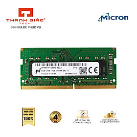 Ram Laptop Micron 8GB Bus 3200 DDR4 - Hàng Nhập Khẩu