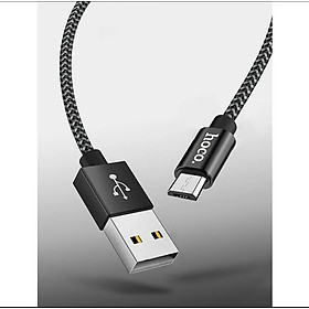 Mua Cáp sạc nhanh Micro USB Hoco X14 MAX  hỗ trợ truyền dữ liệu  sạc nhanh 3A MAX  dây sạc bọc dù chống rối  chống đứt dành cho Samsung  Huawei  Xiaomi  Oppo  Sony - Hàng chính hãng