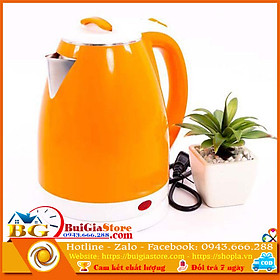 Mua Ấm siêu tốc 2 lớp Kettle ( màu ngẫu nhiên)