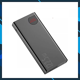 Mua Pin sạc dự phòng 22.5W Baseus pin 10000mAh vỏ bằng kim loại cao cấp trang bị đồng hồ LED báo dung lượng pin - Hàng chính hãng