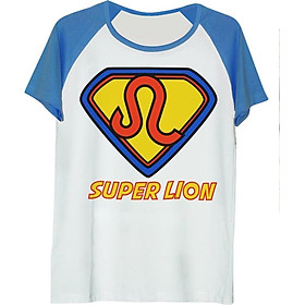 Áo thun tay màu Cung cự giải Superman ATZS005