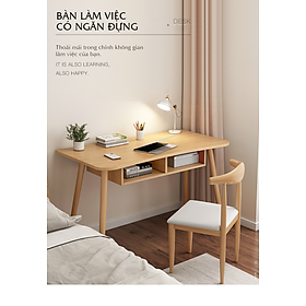 Mua Bàn làm việc chống gù lưng kết hợp ngăn kéo tiện lợi góc bàn bo tròn - GP185