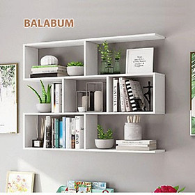 Mua Kệ Sách Gỗ Treo Tường 4 Tầng - Đơn Giản Mà Đẹp - Nhiều Màu - Kích thước 120x82x17cm - HCM - MS015