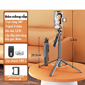 Mua Tripod điện thoại 4 chân cao 2.2m P325  Giá đỡ điện thoại livestream  quay video  chụp ảnh du lịch hợp kim nhôm cao cấp - Hàng chính hãng