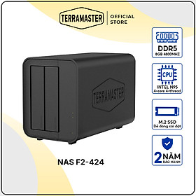 Mua Ổ cứng mạng NAS TerraMaster F2-424 Hàng chính hãng