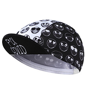 BikingBros Mũ bảo hiểm đi xe đạp màu đen - Mũ bảo hiểm có mũ đi xe đạp ngộ nghĩnh bằng polyester - Mũ bảo hiểm đi xe đạp lót thoáng khí Color: Funny 2 Hat Size: L