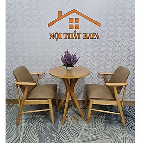 Mua Bộ bàn tròn 60cm chân chụm 2 ghế Baby Mặt bàn: gỗ HDF lõi xanh nhập khẩu Malaysia