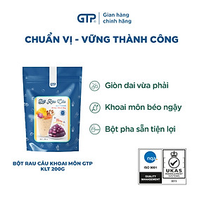 Bột Rau Câu (Jelly) hương Khoai môn(200g/gói), Bột rau câu (Jelly) giòn dẻo