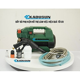 Máy rửa xe áp lực cao KADUSUN K3 PXR9,100% dây đồng, Chế độ tự hút nước, Chế độ Auto Stop, Aptomat chống cháy.