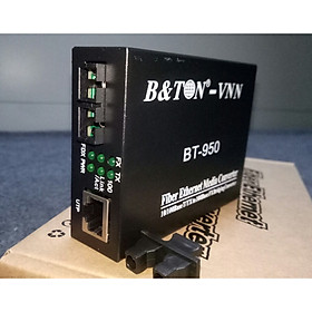 Media Convector 2 sợi 10/100Base BTON BT-950SM-25. Hàng nhập khẩu