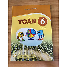 Sách giáo khoa Toán 6- tập hai- Kết Nối Tri Thức Với Cuộc Sống (Kèm Nilon bọc Sách, nhãn tên)