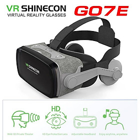 Hình ảnh Shinecon G07E - Kính Thực Tế Ảo VR Shinecon 2018 version 7 G07E - Hàng Chính Hãng - VR SHINECON G07E 9th Generation Virtual Reality 3D Video Glasses Game Virtual Reality Glasses VR Headset Helmet for Android IOS