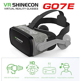 Mua Shinecon G07E - Kính Thực Tế Ảo VR Shinecon 2018 version 7 G07E - Hàng Chính Hãng - VR SHINECON G07E 9th Generation Virtual Reality 3D Video Glasses Game Virtual Reality Glasses VR Headset Helmet for Android IOS
