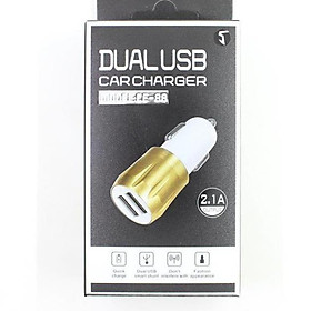 Mua Cóc sạc điện thoại 2 cổng USB 5V 2.1A / 1A cho xe ô tô