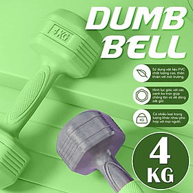 Bộ 2 tạ tay BG 4kg model Q304 - Q314 cao cấp Tập Gym (hàng nhập khẩu)