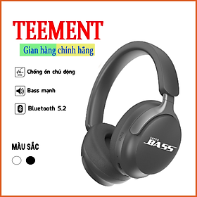 Tai Nghe Bluetooth Teement  Không Dây Chống Ồn Thông Minh Bluetooth 5.3 Cao Cấp - Hàng Chính Hãng