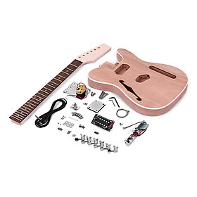 Bộ Đàn Guitar Điện Tử Chưa Lắp Muslady Phong Cách ST Có Lỗ Âm F