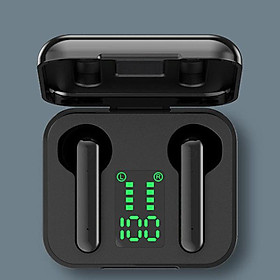 Q5 Wireless Earbuds, Bluetooth 5.0 Earbuds Headphone, in-Ear Headphones with Mic, Deep Bass, Touch Control, Charging Case, for Sport