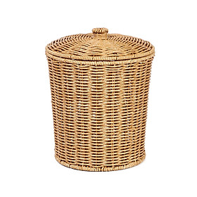 Woven Basket Toys Organizer Basket Laundry Basket for Playroom Dorm Nursery