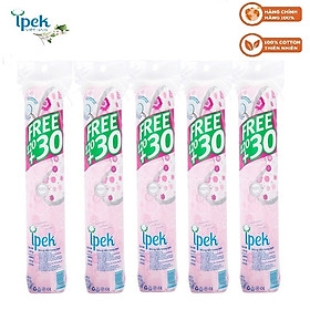 Combo 5 bông Ipek Thổ Nhĩ Kì 150 miếng ( 5 x 150 miếng)