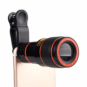Ống Kính Điện Thoại Zoom 12x Cho Điện Thoại Iphone / Samsung / Huawei / Xiaomi