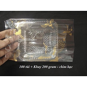 Mua BỘ 50 KHAY VÀ TÚI ĐỰNG BÁNH TRUNG THU 200 GRAM