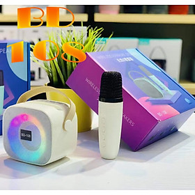 Mua Loa Karaoke Mini Bluetooth BD 108 Tặng Kèm Micro Không Dây - HN