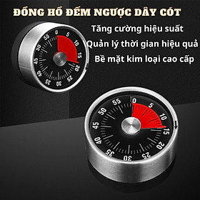Mua Đồng Hồ Hẹn Giờ Nấu Ăn  Đồng Hồ Đếm Ngược Dây Cót Pomodoro - Giúp Tăng Cường Hiệu Suất Và Quản Lý Thời Gian Hiệu Quả