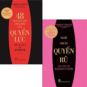 Sách - Combo Nghệ Thuật Quyến Rũ + 48 Nguyên Tắc Chủ Chốt Của Quyền Lực (Bộ 2 Cuốn)